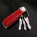 Miniatyrbillede 2 af 5: 2x Modebilnøglepung Taske Etui Tegnebog Holder Kæde Nøglepung Ring Lomme Nøglearrangør Smart Le