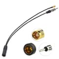 Bilradio Kontakt DAB+ FM/AM SMB Antenn DIN Splitter Antenn Konverter Adapter Kabel
