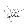 Miniatyrbillede 2 af 5: 10 stk. Knapfjeder Metalhåndtag L2 R2 Trigger Reparationsdel til PS5 Controller Høj Kvalitet Metal Anti-rust Holdbar Fjeder