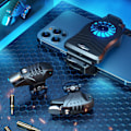 Miniatyrbillede 2 af 5: 2 stk. G3 Mobil Spil Controller Knapper Joystick Triggers til PUBG