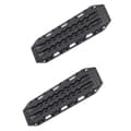 2 st Sand Ladder Recovery Ramp Board Escape Board, svart