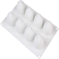 Miniatyrbild 1 av 3: 8 Håls Ägg Silikonform Äggform Chokladform Silikon Bakplåt Baka Bakform Muffin Form6417242330019