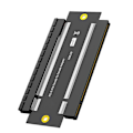 Miniatyrbillede 1 af 5: PCI-e X16 Hun-Til-Hun Adapter Stikforbindelse PCI Express 3.0 16x Til 16x Forlænger Riser Konverter PC