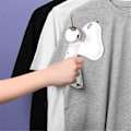 Miniatyrbillede 5 af 5: Bærbar Mini Strygemaskine - 180° Roterbar Håndholdt Dampstrygejern, Foldbar Rejsebeklædning til Stof Tøj EU Stik