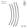 Miniatyrbild 1 av 4: För PTFE-rör ID 2,5 mm OD 4 mm Teflonto-rör 1,75 mm för 3D-skrivare A1/A1 Mini/P1P/P1S/X1C 4M,A