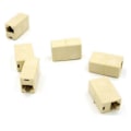 Miniatyrbild 3 av 3: RJ45 nätverkskabelkontakt nätverkskabel till kontakt nätverkskabel rak-genom huvudförlängning nätverkskabel 100 st