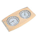 Miniatyrbillede 5 af 5: 2 I 1 Saunarum Træ Termometer Hygrometer Damp Temperatur Fugtighedsmåler -gt