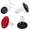 Miniatyrbillede 4 af 5: Vertikal Kyllingeholder Rustfrit Stål Non-stick Kyllingeholder Kyllingesteg