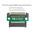 Pikkukuva 3 / 5: Pci-e - Sff8639 uros - naaras SSD U.2 -jatkokortti Sff-8639 monitoiminen 8639 uros - naaras -sovitinkortti