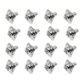 Miniatyrbilde 1 av 4: 32 stk. firkantede terminalskruer M3 terminalblokkskruer med 8x8mm firkant