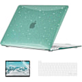 Pikkukuva 1 / 5: Yhteensopiva MacBook Air 13 tuuman kotelon kanssa 2021 2020 2019 2018 M1 A2337 A2179 A1932 Retina-näytöllä Touch ID -kotelo + TPU-näppäimistön suojus + näyttö