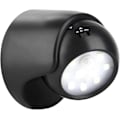 Pikkukuva 1 / 5: Ulkokäyttöön tarkoitettu LED-kohdevalaisin, ulkokäyttöön tarkoitettu kohdevalaisin liiketunnistimella, langaton ulkokäyttöön tarkoitettu LED-kohdevalaisin, 1000 lumenia, irrotettava pallo, 360 asteen kierto ja kallistus