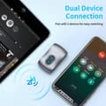 Miniatyrbillede 4 af 5: Aux Bluetooth Adapter til Bil, Bluetooth 5.3 Sender Modtager Støjreducerende, Bærbar 3.5mm Aux Bluetooth Adapter Håndfri