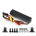 Miniatyrbillede 4 af 5: Rc Bil Taglampe 9/18/25 Led Lysbjælke Til 1/10 Rc Crawler Trx4 Axial Scx10 90046 Scx24 Wrangler D90 Karosseri, 146mm