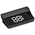 Miniatyrbilde 2 av 5: V9 Bil Head-Up Display HUD Hastighetsmåler Display Vindrute Projektor / Bil Generell Elektronikk