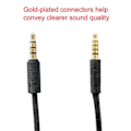 Miniatyrbilde 5 av 5: Erstatningskabel for Logitech G433/233/g Pro/g Pro X/hyperx Cloud Alpha/xbox One