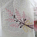 Miniatyrbillede 1 af 4: Gennemsigtig Gardin Tyl Vinduesbehandling Voile Drapering Kappe 1 Panel Stof
