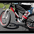 Miniatyrbillede 2 af 5: 1 Par Cykel Pedal Stropper, Pedal Tåclips Stropper Tape til Fixed Gear Cykel, Rød