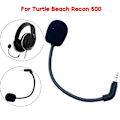 Miniatyrbilde 3 av 5: 2,5 mm plugg - Mini mikrofon for Turtle Beach Recon 500 Gaming Headset Hodetelefonmikrofon 2,5 buet plugg stemmemikrofon-