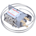 Pikkukuva 1 / 5: AC 220V-250V Volt 5(4)A 3-nastainen 5,8 mm:n halkaisijaltaan akselin jääkaapin termostaatti