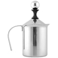 Miniatyrbilde 3 av 5: 400ml Melkeskummer i Rustfritt Stål med Dobbel Sil for Melk, Melkeskum, Kaffe