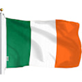 Miniatyrbillede 1 af 5: Irland Flag - 3x5 Fod - Livlige Farver - Messingøjer - Kvalitets Polyester