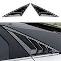 Miniatyrbild 2 av 5: Kolfiber ABS Bakre Fönsterjalusi Lucka Skydd Trim för 2021 2022 Scoop Shade Tillbehör