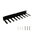 Miniatyrbillede 1 af 5: 1 stk. Multi-Gym udstyrsopbevaringsstativ modstandsbånd opbevaringsbøjle vægtstangstativ Heavy Duty Gym Rack