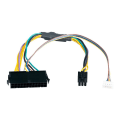 Miniatyrbilde 4 av 5: ATX Hoved 24-pins Hunn til 6-pins Hann 6-pins PCI-e PSU Strøm Adapterkabelkontakt for Elite 81