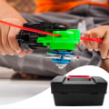 Miniatyrbillede 5 af 5: Xd168-66 Burst Generation Spinner Værktøjskasse Spinner Relaterede Produkter Hånd Opbevaringsboks Værktøjskasse Sort