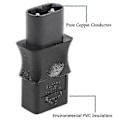 Pikkukuva 3 / 5: WJTG 2-nastainen Iec 320 C8 uros - Iec 320 C9 naaras AC-adapteri 6A/250V Eu teollisuusvirtamuunninJ