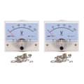 Pekar AC Voltmeter Panel Volt-Voltmeter Testare Mätare AC 0 - 250V för CNC Maskinverktyg, Ins