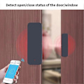 Miniatyrbild 3 av 5: Tuya Wifi Dörrsensor Fönster Inbrottsskydd Magnetisk Sensor Larm Smart Life för APP Fjärrkontroll