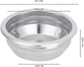 Miniatyrbilde 2 av 5: 58mm filterkurv, rustfritt stål kaffefilter espressomaskin bunnløs