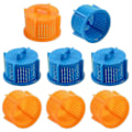 Miniatyrbillede 1 af 5: 8 stk. AGM73269501 Vaskemaskine Vandindløbsventil Filter Skærm Udskiftning, Vandslange Inline Filter Erstatter AP5202486