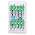Miniatyrbilde 1 av 5: 10 stk Fiberoptisk Hurtigkobling Innebygd SC/for APC Rask Kaldkoblingsadapter