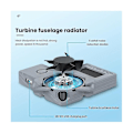 Pikkukuva 2 / 5: Pikalukittava jäähdytystuuletin jäähdytyselementti Mini 3 Pro -rungolle Kevyt jäähdytin drone-lisävaruste