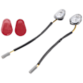 Miniatyrbild 3 av 5: 2 ST LED Blinkers Indikatorlampa Infälld Montering för Yamaha YZF R1 R3 R6 R6S FZ6 FZ1 FZ Fazer