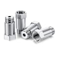Miniatyrbilde 1 av 5: O2 Sensor Beskyttende Skall Plugg Adapter X 1.5 Sensor Spacer, Sensorforlenger Biltilbehør, 4 stk