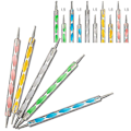 Miniatyrbilde 1 av 3: 5 stk Sett Dotting Penn Blyant Selvklebende Rhinestones Edelstener Penner Boring Plukking Picker For Neglekunst Dekor Neglekunst Dotting Dfe