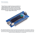 Miniatyrbild 4 av 5: Nanov3.0 Atmega328p Förbättrad Version Ch340c Modul Utvecklingskort Vin6-12v Dc Strömförsörjning