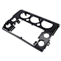 Miniatyrbilde 4 av 5: 9-tommers bilramme fascia-adapter for 2007-2018 Android-radio dash monteringspanelsett