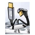 Pd 100w Usb C Till Typ C Vinkel OTG Datakabel Usb 3.2 Gen 2 10gbps Datasynkronisering 5a Strömförsörjning 4k60hz,e
