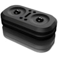 Miniatyrbillede 2 af 5: Ugle Fidget Rotate Slider Metal Legetøj til Voksne, Sort