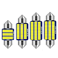 Miniatyrbillede 2 af 4: 10 stk C5w Led Canbus Festoon 31mm 36mm 39mm 41mm Canbus Indvendig Læselys Nummerpladelampe Hvid