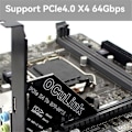 Pikkukuva 4 / 5: PCIe 4.0 X4 - Oculink SFF8611/8612 -laajennuskortti Win/Linuxille