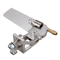 Miniatyrbillede 4 af 5: 2 stk. RC Båd Aluminium Legering Vandabsorberende Ror 52mm Styreror Til Fjernstyret RC Både