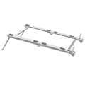 Miniatyrbillede 1 af 2: Plastik Notebook Stand Tablet Computer Mobiltelefon Stand Desktop Forhøjningsstand Foldbar Tre I En Multifunktionel