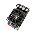 Miniatyrbillede 4 af 5: -3002 TPA3255 Ren Digital Forstærkerkort til Bagtrin Stereo 300W X2 Brokoblet Mono 600W AMP Musik