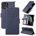 Miniatyrbillede 1 af 4: Etui til iPhonePremium PU læder pung etui med kickstand og flip cover